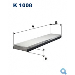 Filtr przeciwpyłkowy K 1008 FILTRON