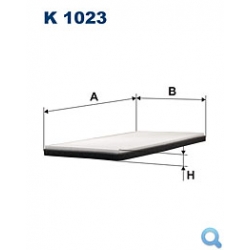 Filtr przeciwpyłkowy K 1023 FILTRON