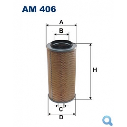 Filtr powietrza AM 406  FILTRON