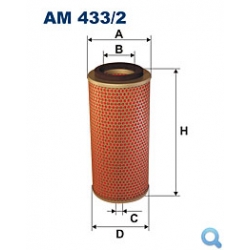 Filtr powietrza AM 433/2 FILTRON