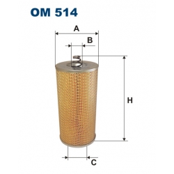 Filtr oleju OM 514 wkład MERCEDES