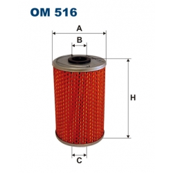 Filtr oleju OM 516 wkład MERCEDES 408-808