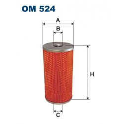 Filtr oleju OM 524 wkład IFA L50 L60