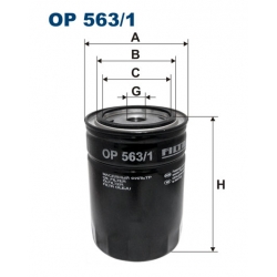 Filtr oleju OP 563/1  ALFA 75 2,0TD