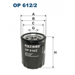Filtr oleju OP 616/2 FILTRON