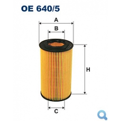 Filtr oleju FILTRON OE 640/5 - wkład