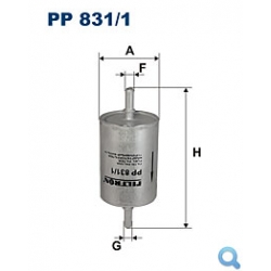 Filtr paliwa PP 831/1 FILTRON