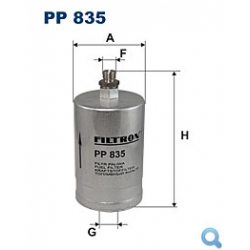 Filtr paliwa PP 835 FILTRON