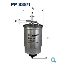 Filtr paliwa PP 838/1 FILTRON