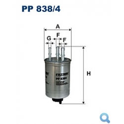 Filtr paliwa PP 838/4 FILTRON