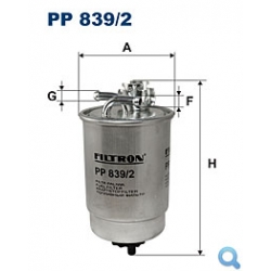 Filtr paliwa PP 839/2 FILTRON
