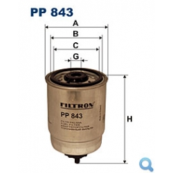 Filtr paliwa PP 843 FILTRON