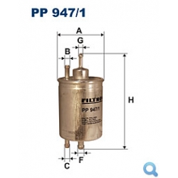 Filtr paliwa PP 947/1 FILTRON
