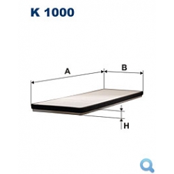 Filtr przeciwpyłkowy K 1000 FILTRON