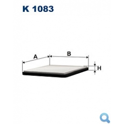 Filtr przeciwpyłkowy K 1083 HART 338 529