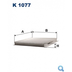 Filtr przeciwpyłkowy K 1077 FILTRON