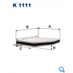 Filtr przeciwpyłkowy K 1111 MANN
