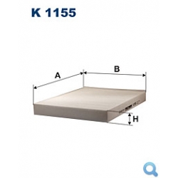 Filtr przeciwpyłkowy K 1155 FILTRON