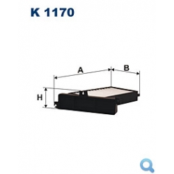 Filtr przeciwpyłkowy K 1170 FILTRON