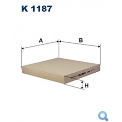 Filtr przeciwpyłkowy K 1187 FILTRON