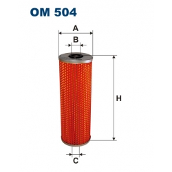Filtr oleju OM 504 wkład JELCZ STAR AUTOSAN BIZON