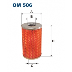Filtr oleju OM 506 wkład MERCEDES 200-250