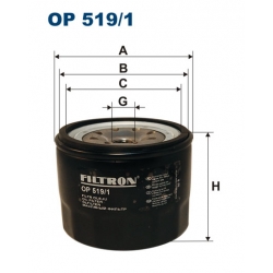 Filtr oleju OP 519/1 ISUZU
