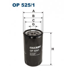 Filtr oleju OP 525/1  AUDI VW 1,9TDI