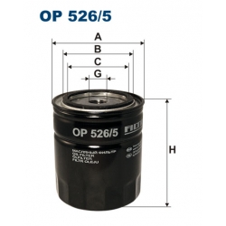 Filtr oleju OP 526/5 AUDI A4-8
