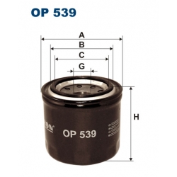 Filtr oleju OP 539 HART 335 209