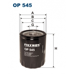 Filtr oleju OP 545 FILTRON