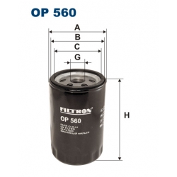 Filtr oleju OP 560 TARPAN VW TRANSPORTER