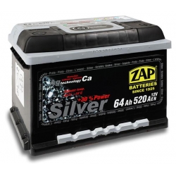 Akum PIASTÓW 12V/64Ah/520A SILVER niski P+