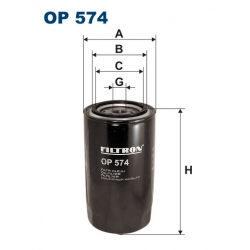 Filtr oleju OP 574 VW TRANSPORTER