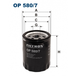 Filtr oleju OP 580/7 MANN W713/28