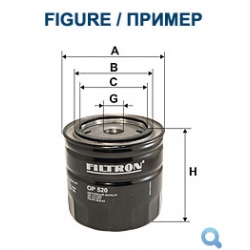 Filtr oleju OP 587 