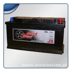 Akumulator 12V/92Ah/700A NORD STAR prawy+