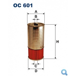 Filtr oleju FILTRON OC 601 - wkład