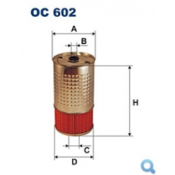Filtr oleju FILTRON OC 602 - wkład