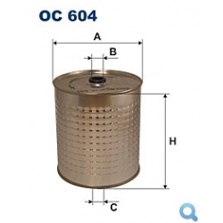 Filtr oleju FILTRON OC 604