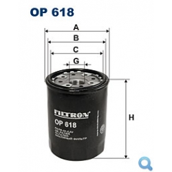Filtr oleju OP 618 HART 327 448