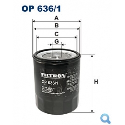 Filtr oleju FILTRON OP 631/1