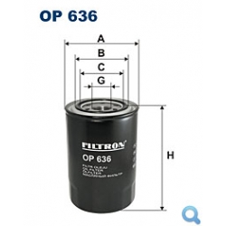 Filtr oleju FILTRON OP 636