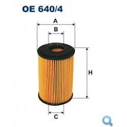 Filtr oleju FILTRON OE 640/4