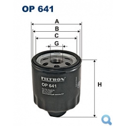 Filtr oleju FILTRON OP 641
