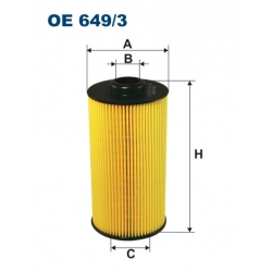 Filtr oleju OE 649/8 FILTRON