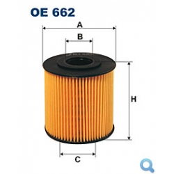 Filtr oleju OE 662  FILTRON