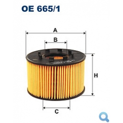 Filtr oleju OE 665/2 HART 356 968