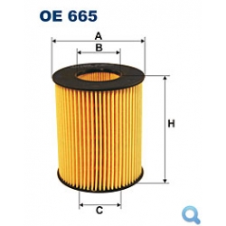 Filtr oleju FILTRON OE 665 - wkład