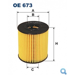 Filtr oleju OE 673 JC 